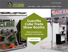 Tablet Screenshot of guerrillacube.com